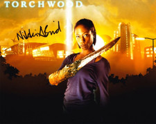 NIKKI AMUKA-BIRD as Beth - Torchwood GENUINE SIGNED AUTOGRAPH