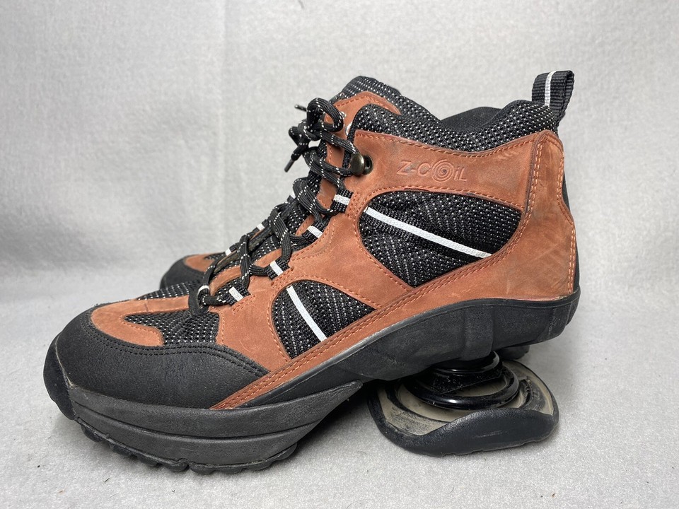 Z Coil High Desert Hiker Red Trail Hiking Pain Relief Boots Womens Size