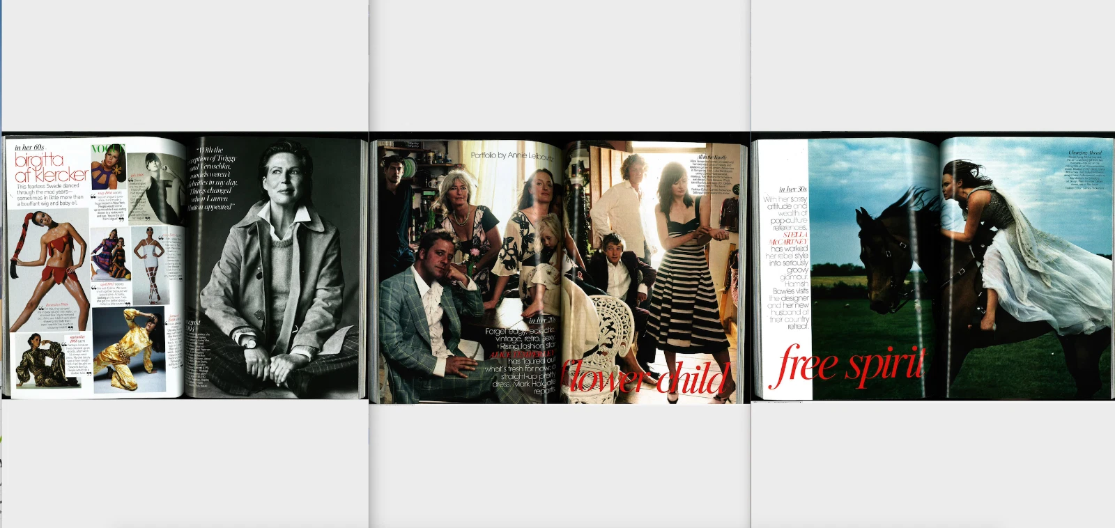 VOGUE AUGUST 2004 The PRESLEY WOMEN PATTI HANSEN NADJA AUERMANN KATE SPADE PRADA