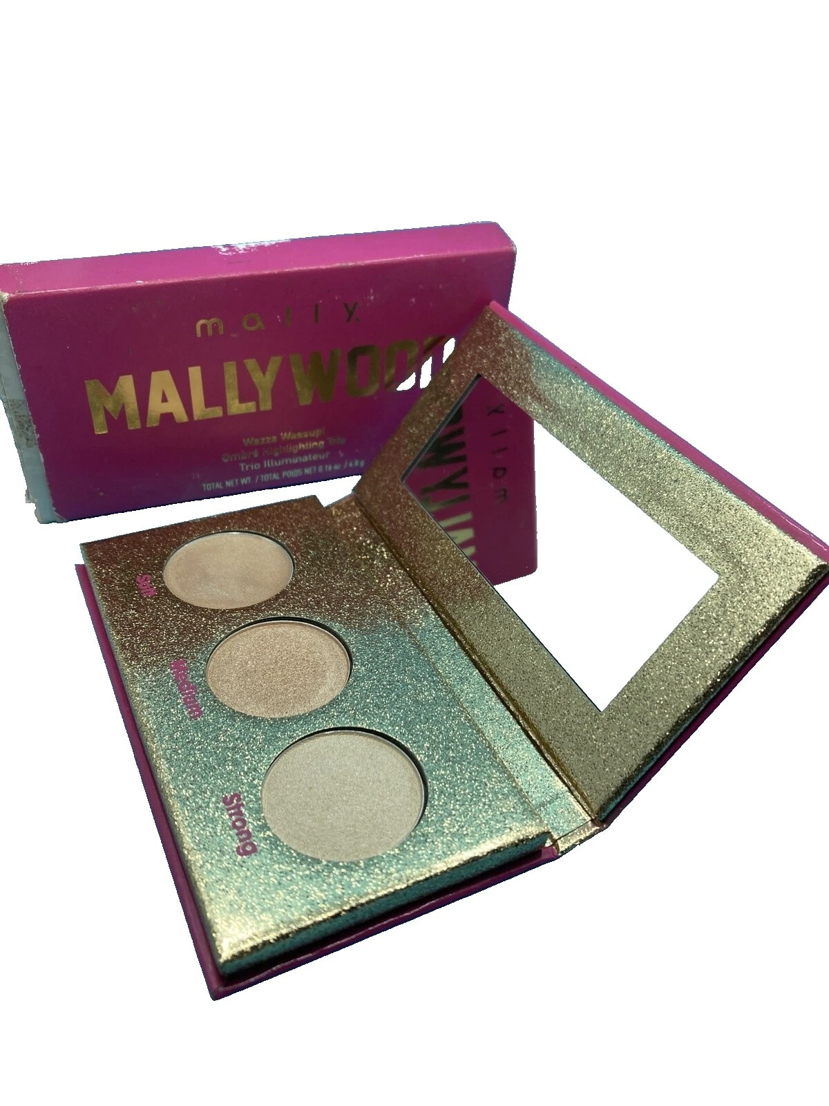 Bronceador Rostro Mate Mally, Contorno y Resaltador