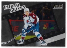 2023-24 O-Pee-Chee Platinum Photo Driven Insert Cale makar #PD-15