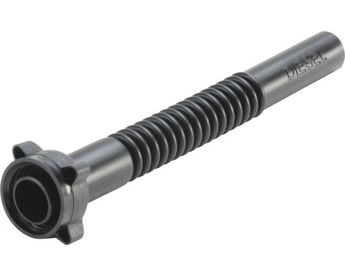 Auslaufrohr Premium schwarz, HD-PE für alle Fahrzeuge mit Diesel-Fehlbetankungss - Bild 1 von 1