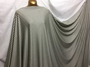 gingham jersey fabric