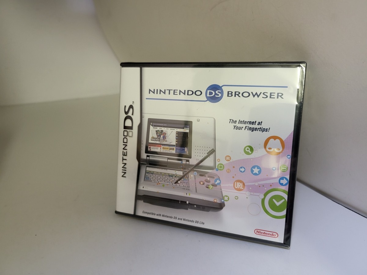 NEW Sealed Nintendo DS Web internet Browser Cartridge/Memory