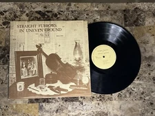 STRAIGHT FURROWS UNEVEN GROUND APPALACHIAN PRIVATE LABEL NC FOLK WITH INSERT EX+