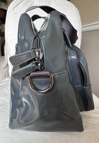 Lipault Luggage Weekend Carry On Bag Gray Pockets Unisex Carryall NO STRAP - Picture 4 of 16