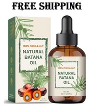 Raw Batana Oil for Hair Growth from Honduras, Dr. Sebi 100 Natural...