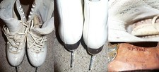 Ice Figure Skates SP Teri 30 Made in USA Girls 2.5 B