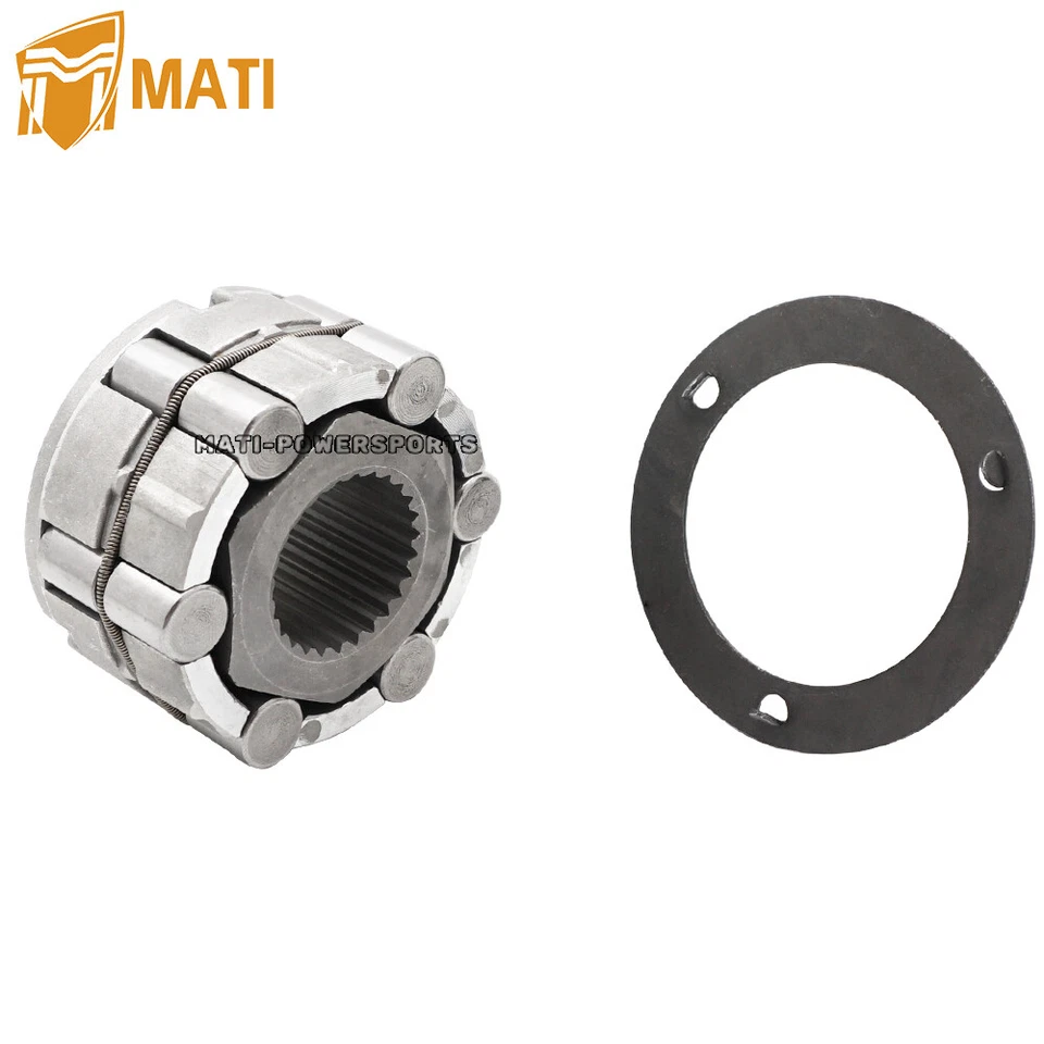 Cojinete de puntal de embrague de cubo de rueda delantera y sellos para Polaris Xplorer 250 300 400 500 Foto 4 de 4