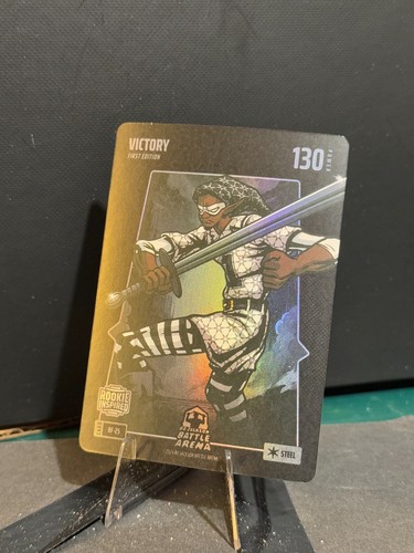 Victor Wembanyama Steel BF VICTORY Battle Foil - 2024 Bo Jackson Battle Arena