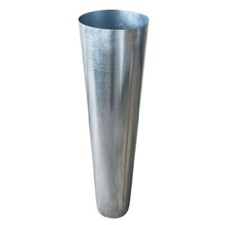 Tubo di saldatura longitudinale / tubo liscio zincato Ø80 mm a 315 mm