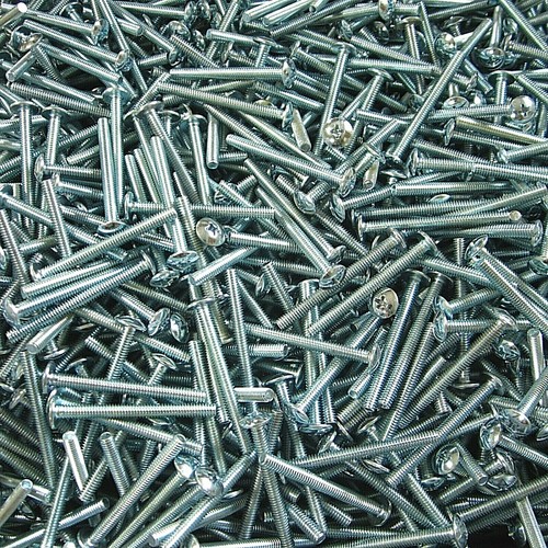 (500) #8-32 x 1-3/4" Kreuzschlitz Truss Head Maschinenschraube verzinkt - Bild 1 von 3