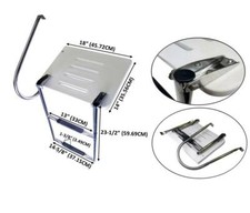Pactrade Marine Boat Outboard Fiberglass Swim...