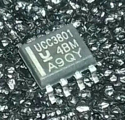 1 pcs UCC3801DTR  1 A, Low-Power BiCMOS Current-ModePWM Controllers SO-8