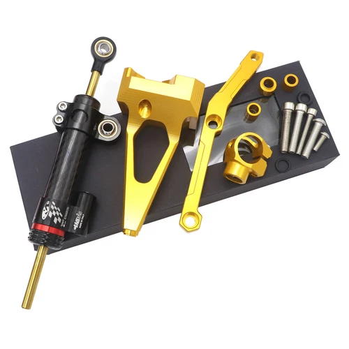 Motorcycle Steering Stabilizer Damper Stand Kit For YAMAHA MT-09 FZ09 2013-2020 - Bild 4 von 6