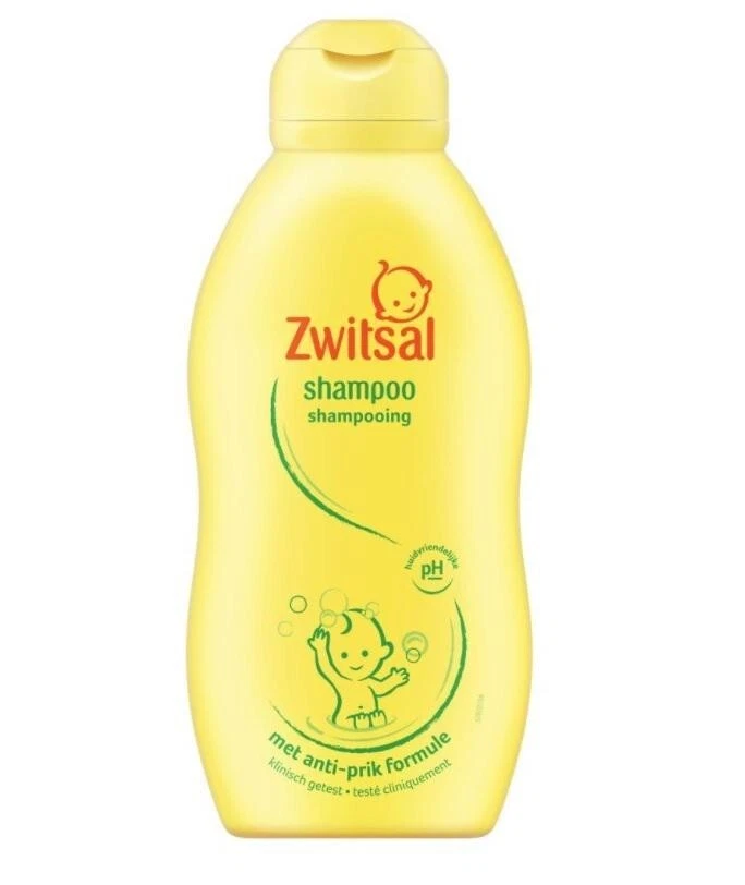 26,63€/L - 6x Zwitsal Baby Shampoo - mit Anti-Tangle (Anti-Prik) Formel - 200ml