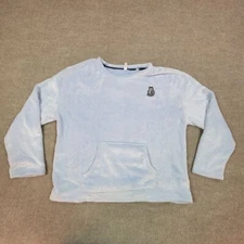 JMS Just My Girls 14W/16W Purple Fleece Sweater Comfort Fit Lounge Casual