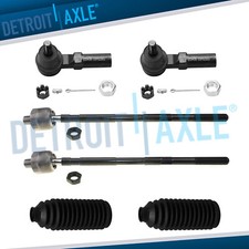 Front Inner Outer Tie Rods Assembly For 2004 2005 - 2006 Nissan Altima Maxima