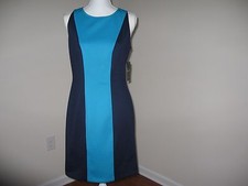 Lauren Ralph Lauren Colorblock Sleeveless Dress size 8/12 for Woman NWT $119