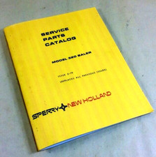 Sperry New Holland 320 Baler Service Parts Catalog Manual Small Square Hay Grass