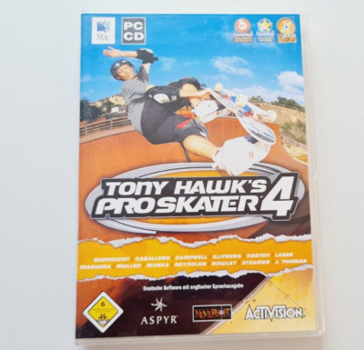 PC / MAC - Tony Hawk's Pro Skater 4 - DVD Box Spiel - (sehr) guter Zustand
