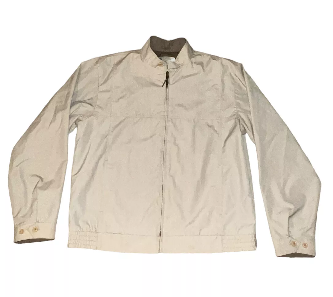 London Fog Vintage Men's Lined Jacket Coat, Rain Jacket