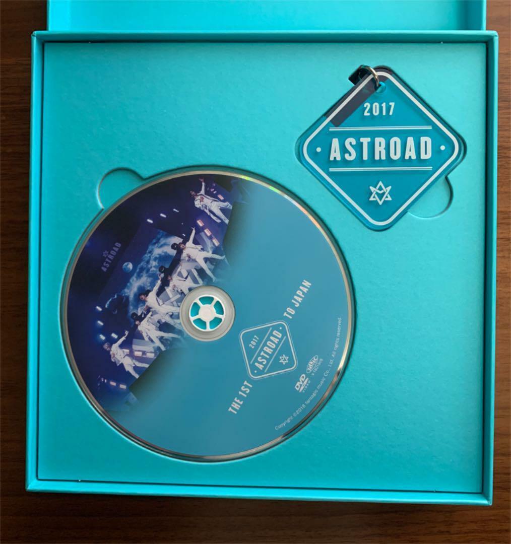 ASTRO ”THE 1st ASTROAD TO JAPAN 2017 DVD” FC Limited Edition With benefits  Used