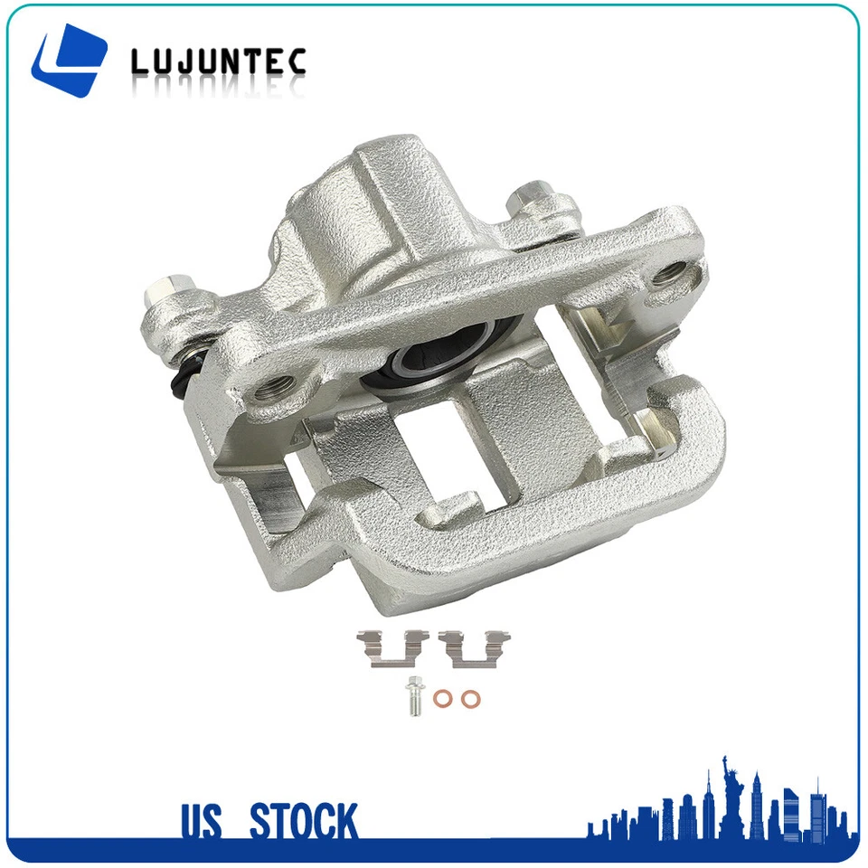 Pinza de freno de disco con soporte para conductor trasero izquierdo Nissan Rogue 2014-2022 Foto 4 de 4