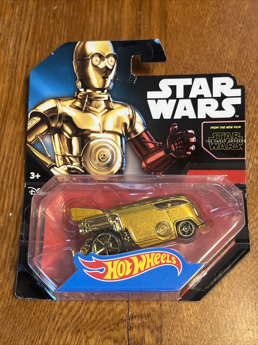 Hot Wheels C-3PO Character Car NEW 1:64 Scale Disney STAR WARS