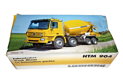 Schuco Metallmodell Fahrmischer Mercedes Liebherr HTM 904 1:50 OVP Betonmischer