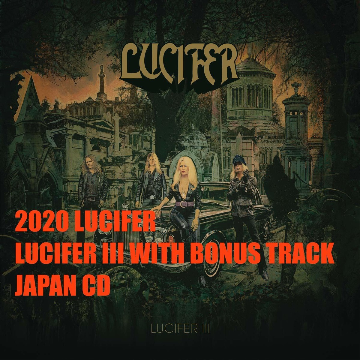 4BT 2020 LUCIFER LUCIFER III WITH BONUS TRACK JAPAN CD | eBay