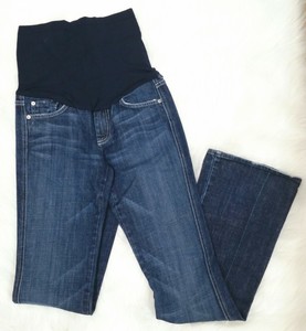 7fam For Pea In The Pod Maternity Jeans Boot Cut Dark Wash 7 For