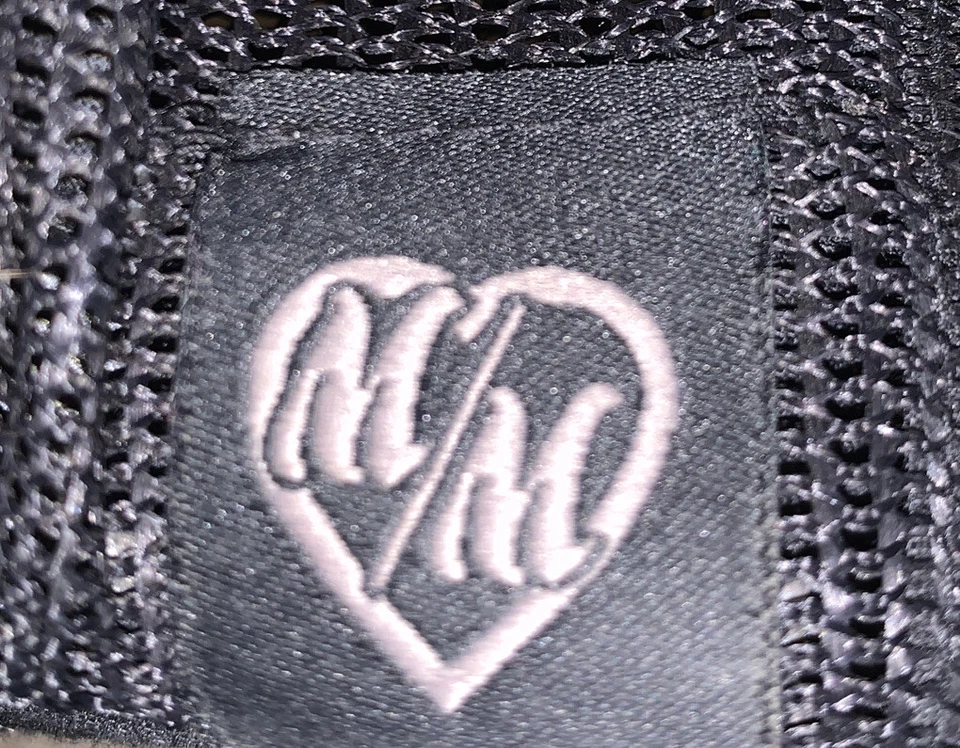 Sombrero vintage de metal Muliaha Trucker Snapback negro/gris  Foto 3 de 4