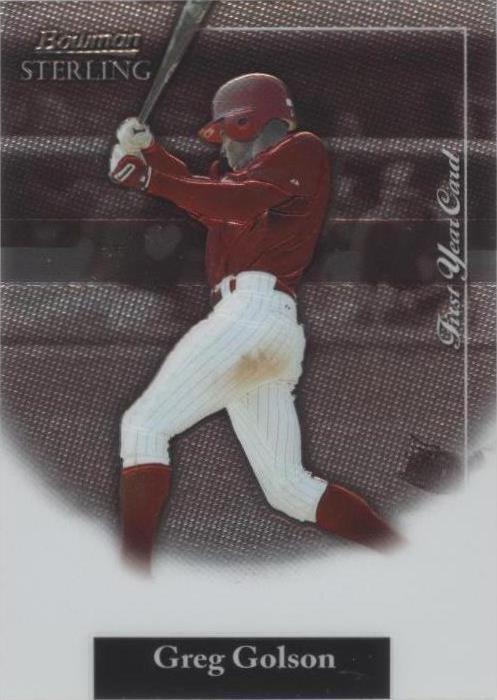 2004 Bowman Sterling - Greg Golson #BS-GG (RC) for sale online | eBay