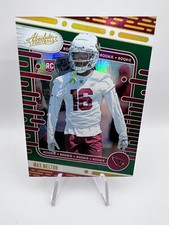 Max Melton - 2024 Panini Absolute Rookie #143 Spectrum Green /25 Arizona RC SSP