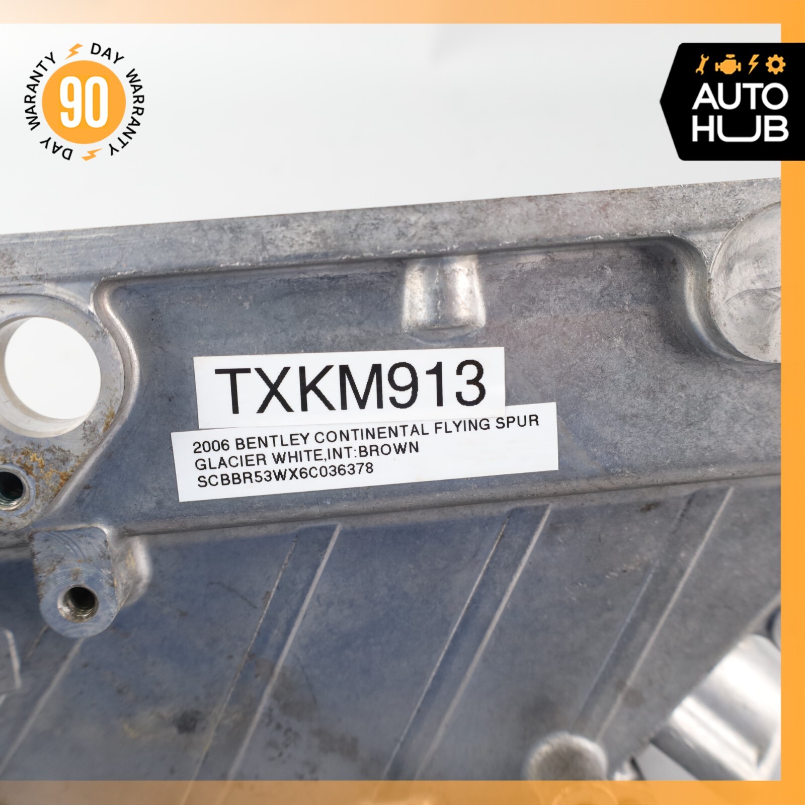 03-13 Bentley Continental Flying Spur GTC Front Right Timing Chain Cover OEM 58k