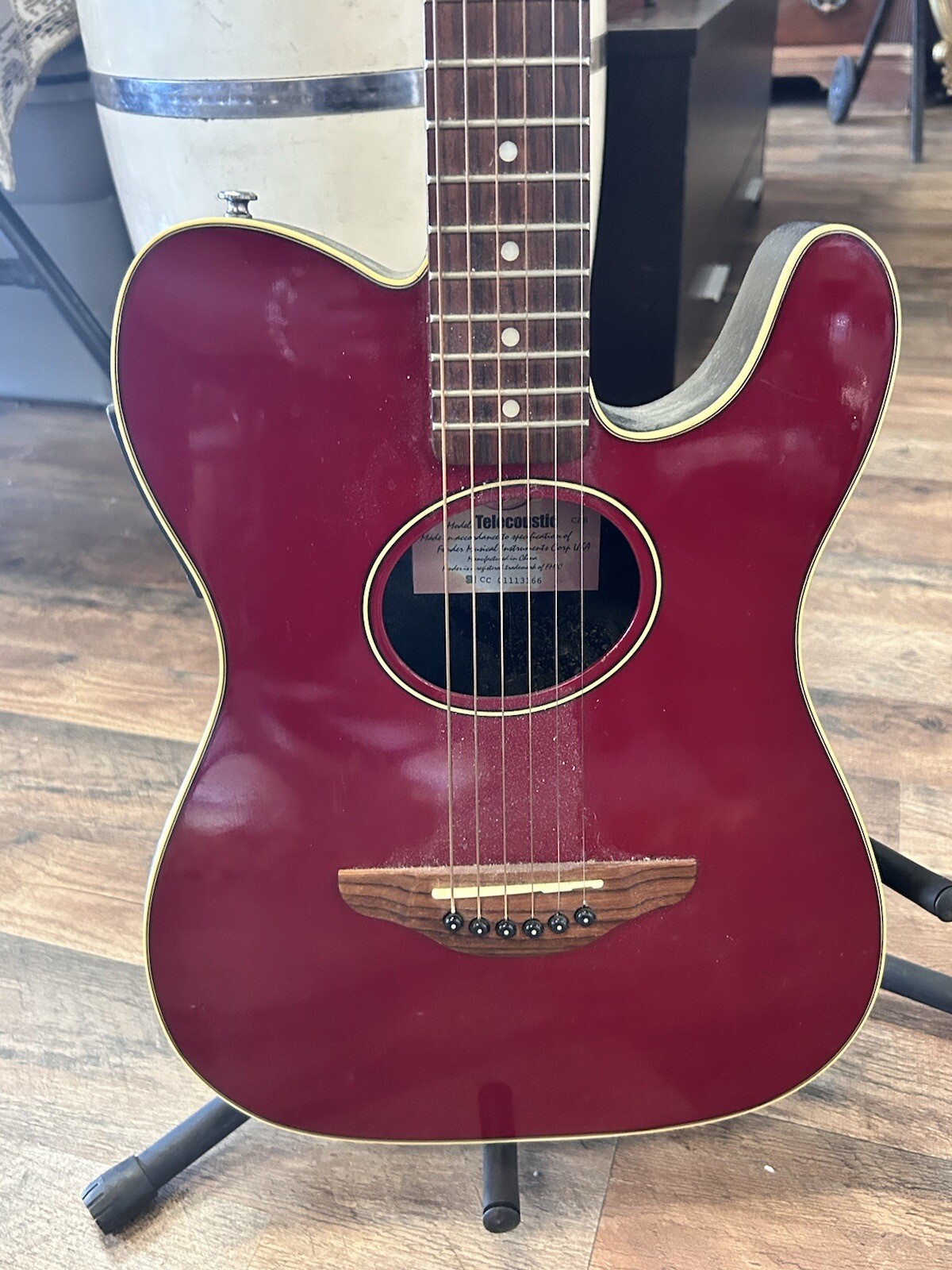 2003 Fender Telecoustic Acoustic Electric Guitar eBay