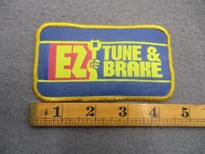 Vintage EZ Tune & Brake Patch Car Auto shop Uniform 2U2