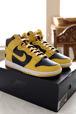 Nike Dunk Hi Retro PRM Wu-Tang (2024) Size 10 Black Yellow Premium BRAND NEW
