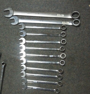 ARMSTRONG 12-POINT  LONG COMBINATION WRENCH choose sz. 20mm through 50mm