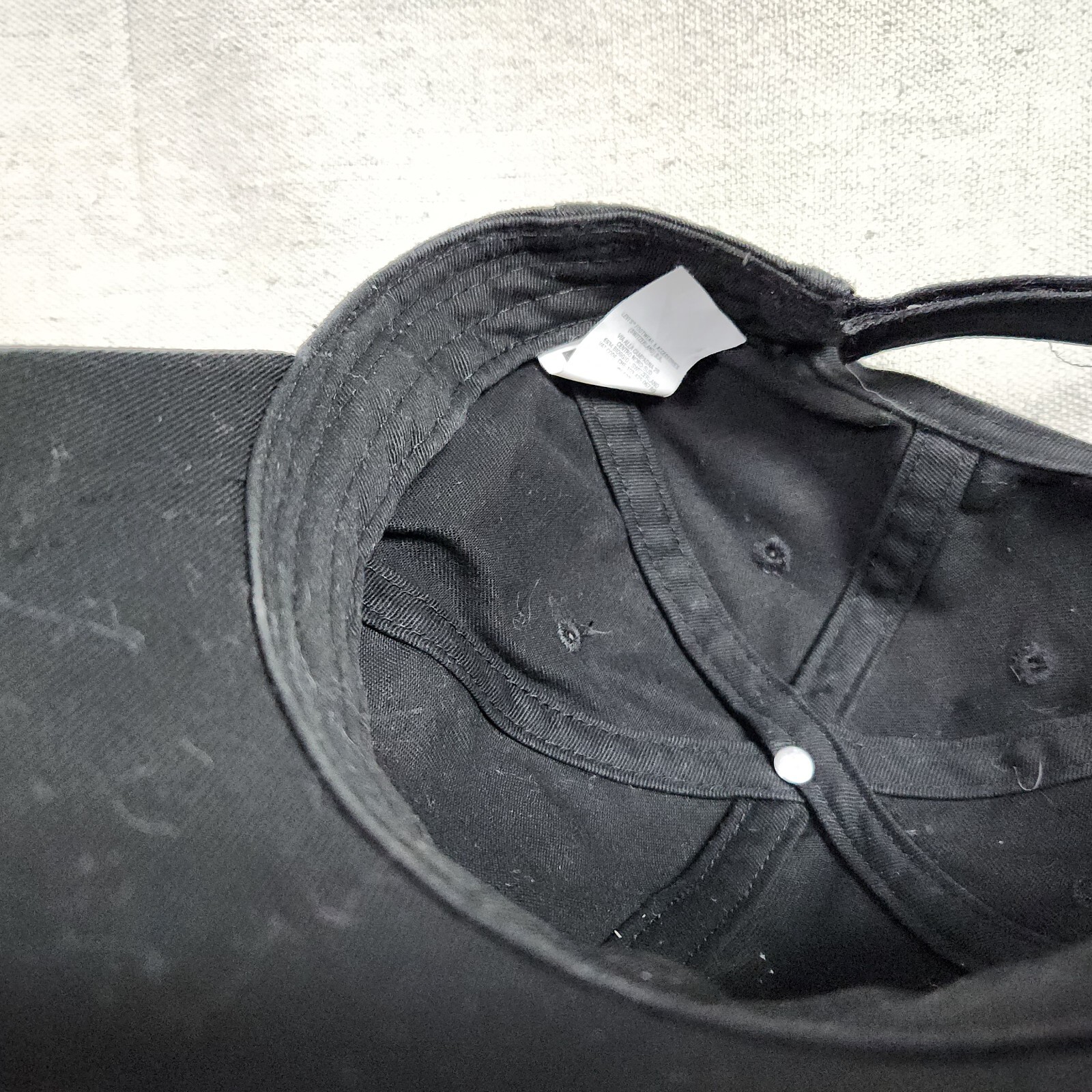 Levis Cap Hat Strap Back Adjustable Black Red Emb… - image 7