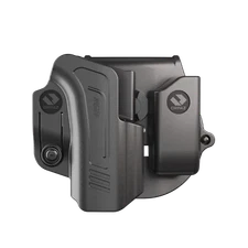 Orpaz G19 Holster Optics Comp. Level I OWB Holster with Glock 19 Magazine Pouch
