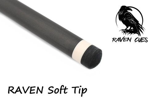 RAVEN Carbon Fiber Pool Cue - Shaft Only (12.4mm, 29") Uni-Loc, Soft Tip - Picture 2 of 7