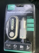 Merkury Gear Universal LCD FM Transmitter for iPod and MP3 Players NEW SEALED