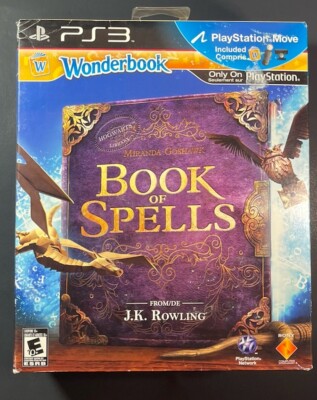 Official Sony PlayStation Move Bundle W/ Wonderbook Book of Spells NEW