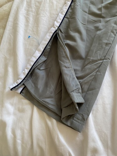 FILA Men’s Track Pants Grey White Stripe Size L/52 NWT - Picture 3 of 11