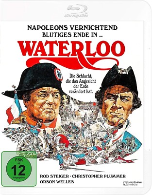 Waterloo- Rod Steiger, Christopher Plummer- Napoleon , Orson Welles    BluRay