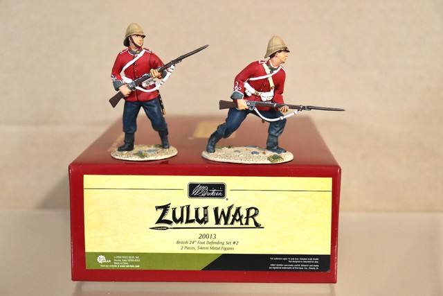Soldat Guerre Anglo-Zouloue William Britains 20006 – 24th Foot (54mm)
