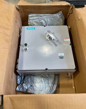 NEW SIEMENS 17FSH92FF NON FUSIBLE COMBO STARTER NEMA SZ 2 TYPE 4X 3PH