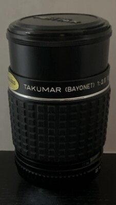 Asahi Pentax Takumar (Bayonet) 135mm Lens 1:2.5 Japan Black Good Condition